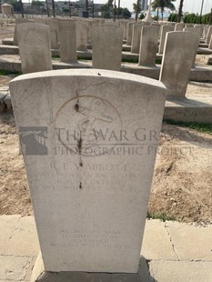 BAGHDAD (NORTH GATE) WAR CEMETERY - ABBOTT, R F V